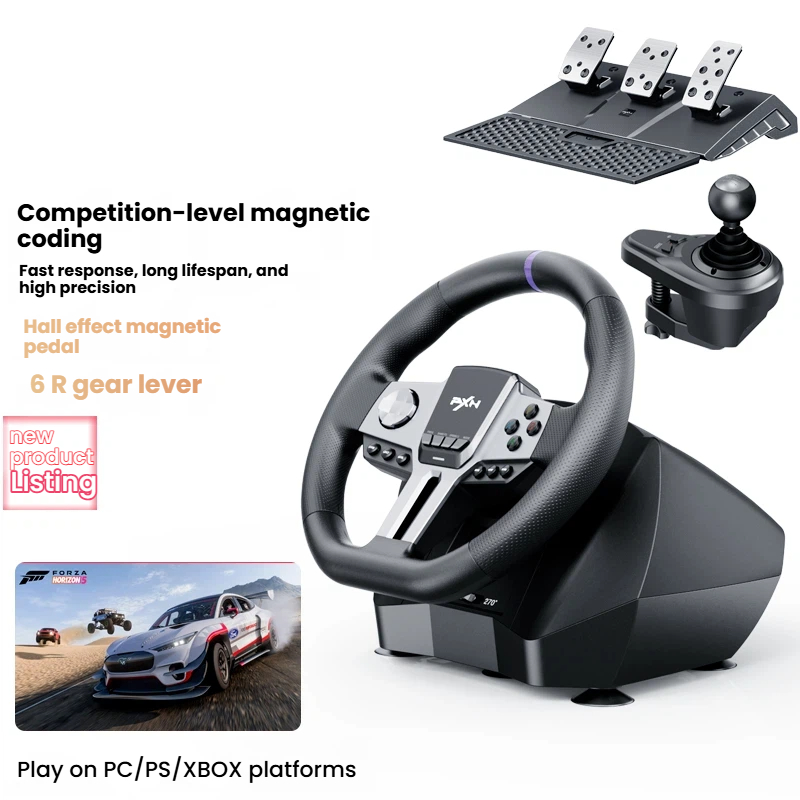 Steering Wheel Gaming - V9 Gen2 Oyun Direksiyonu PC PS4