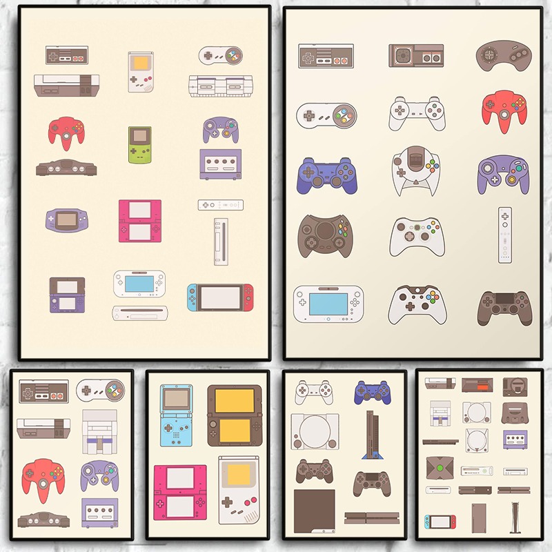Gaming Console Room - Video Oyunu El Tipi ve Konsol