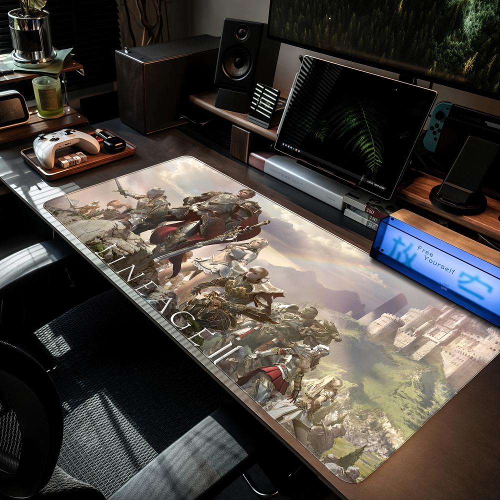 Gaming Console Room - Oyun L-Lineage 2 Mouse Pad XXL