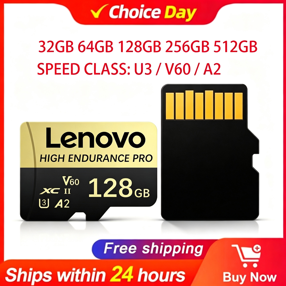 Gaming Console Mario - Lenovo Orijinal Hafıza Kartı 128GB 256GB