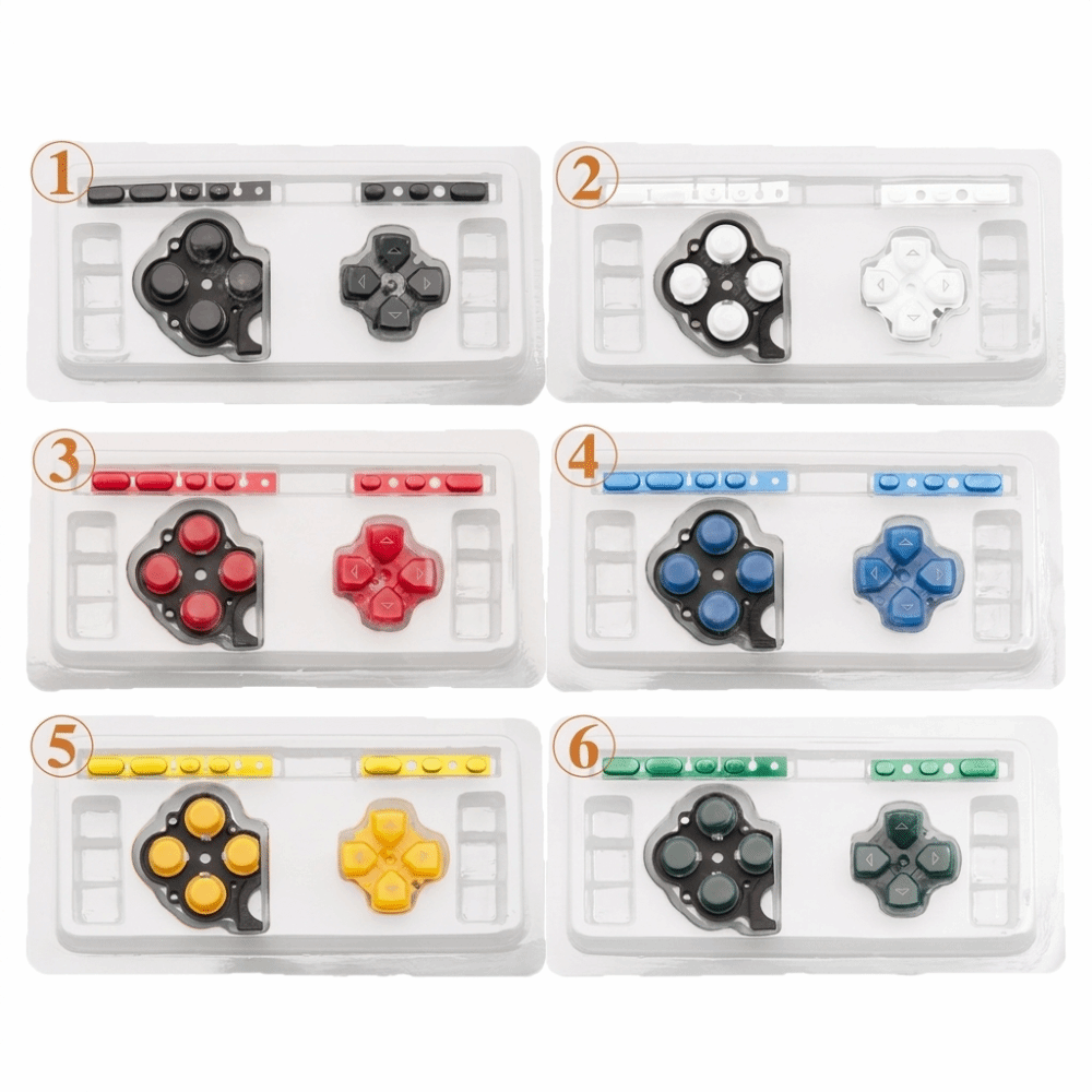 1 Set Düğme Değiştirme Kiti LR - Gaming Console High Quality incelemesi ve fiyatı
