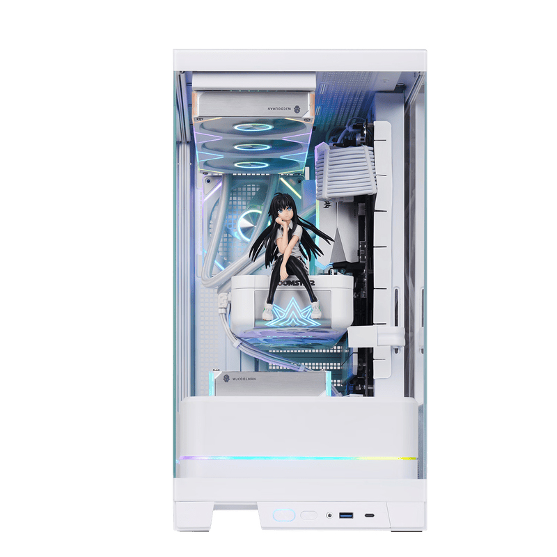 WJCOOLMAN Realm V2 Işık Şeritl - Console Gaming Pc Case incelemesi ve fiyatı