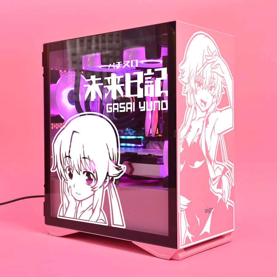 Gelecek Günlüğü Anime Çıkartma - Console Gaming Pc Case incelemesi ve fiyatı