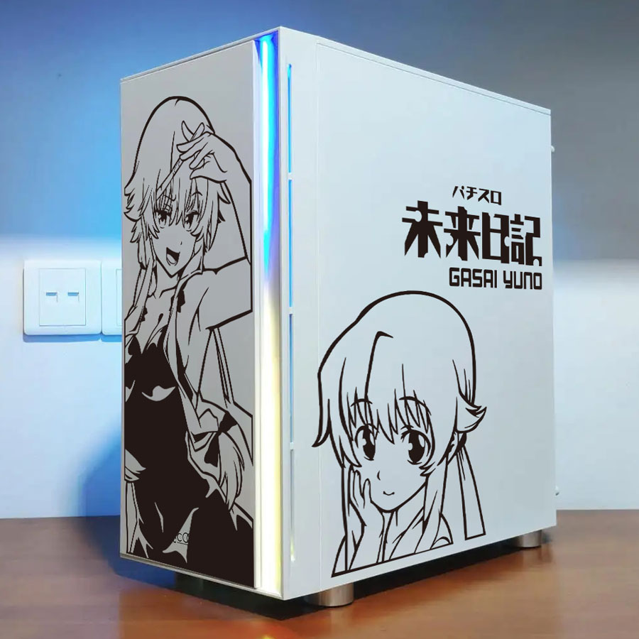 Gelecek Günlüğü Anime Çıkartma - Console Gaming Pc Case incelemesi ve fiyatı