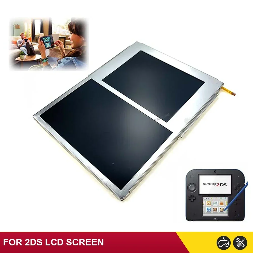 2DS için Üst Alt LCD Ekran, 2D - Gaming Console High Quality incelemesi ve fiyatı