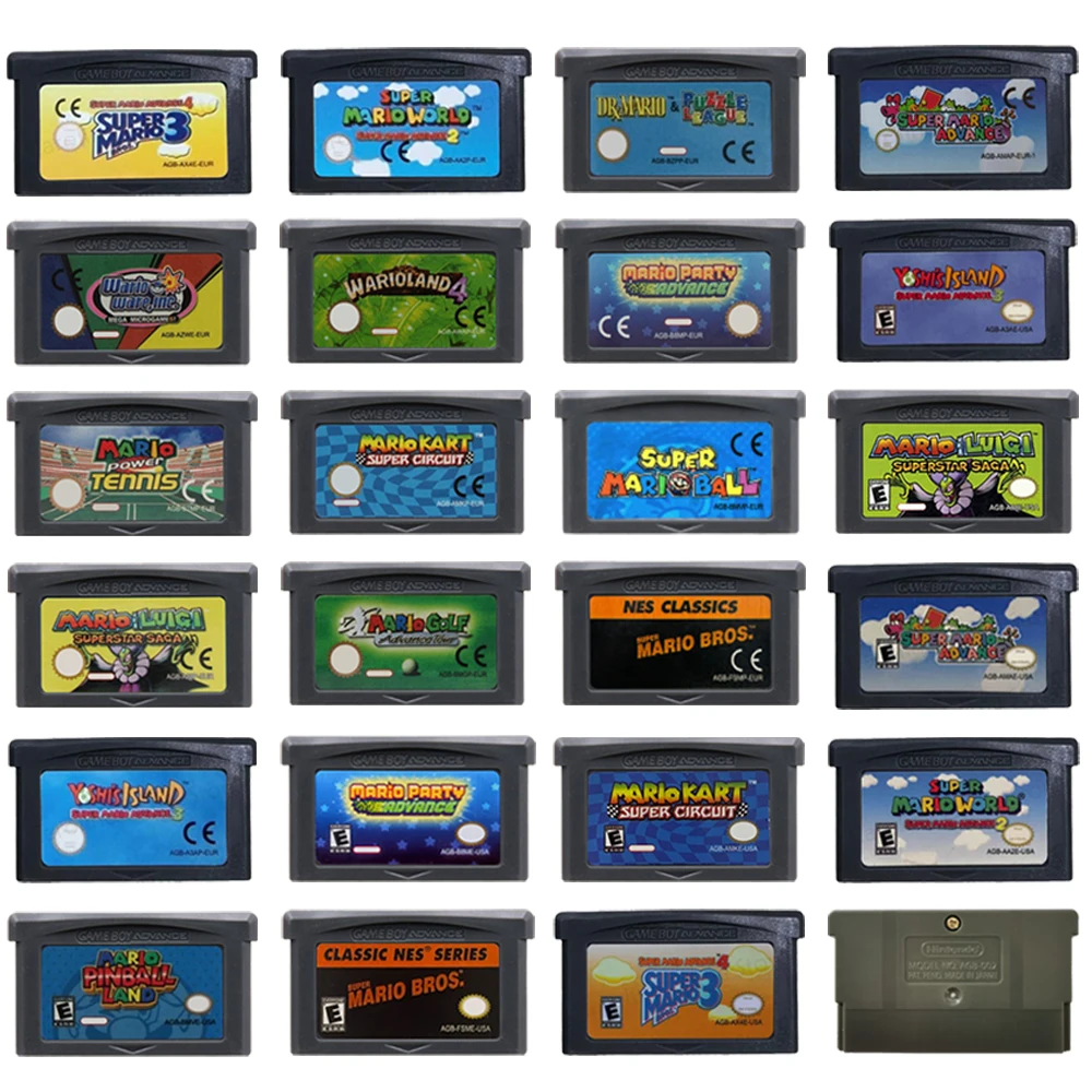 GBA Oyun Kartuşu 32 Bit Video  - Gaming Console Mario incelemesi ve fiyatı
