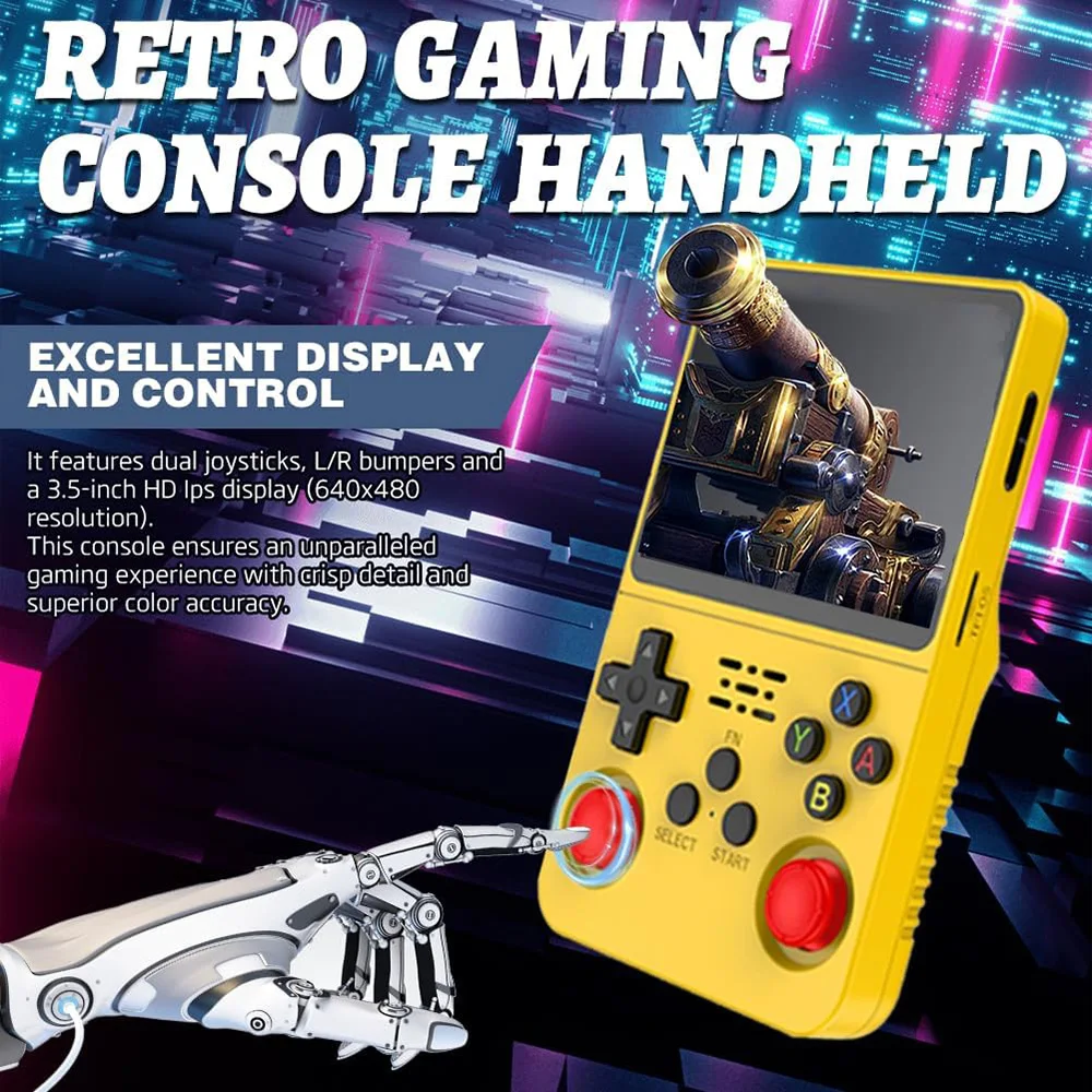 R36S Klasik Retro Oyun Konsolu - Gaming Console Mario incelemesi ve fiyatı