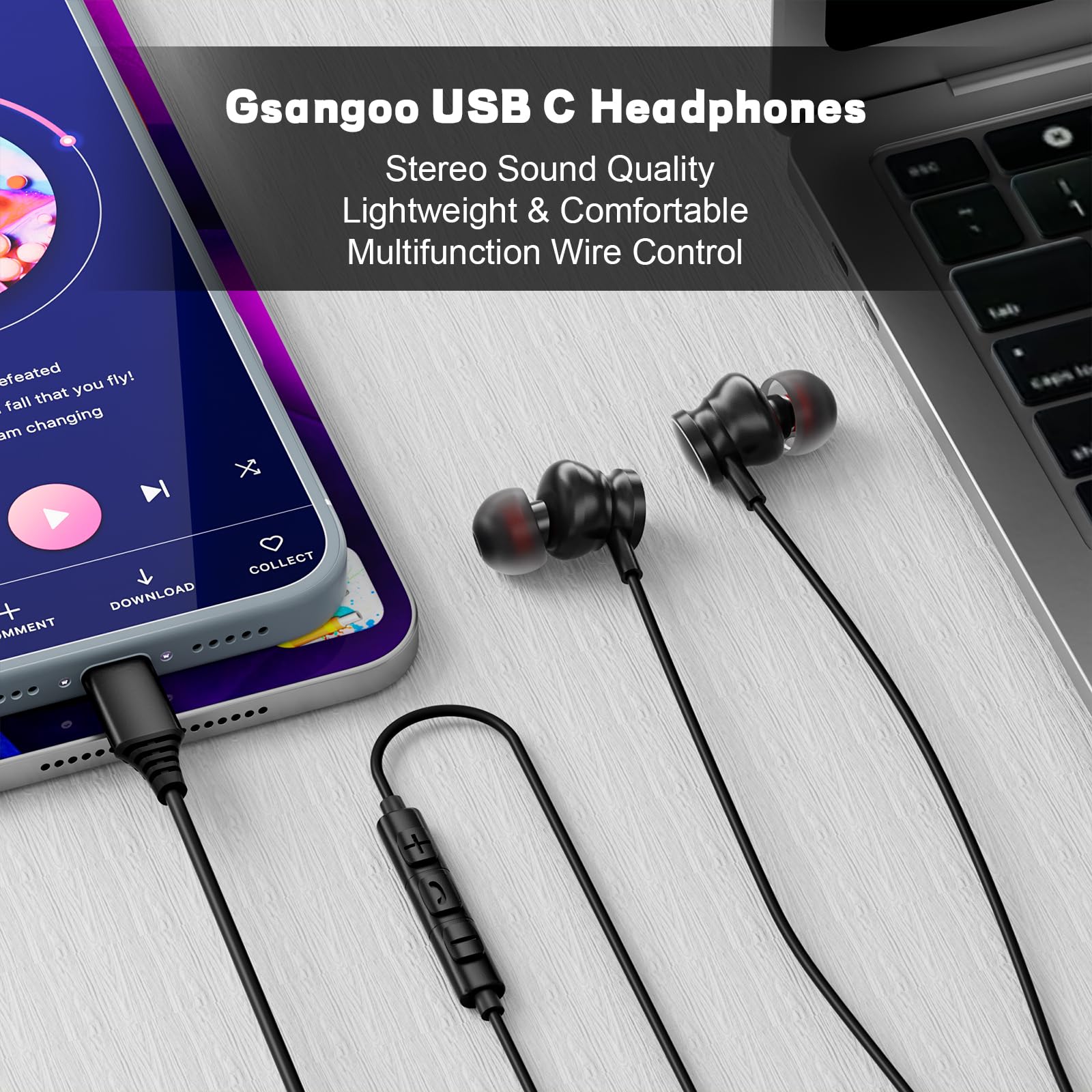 Tip C Kablolu Kulaklıklar 3.5m - Gaming Headset Wired incelemesi ve fiyatı